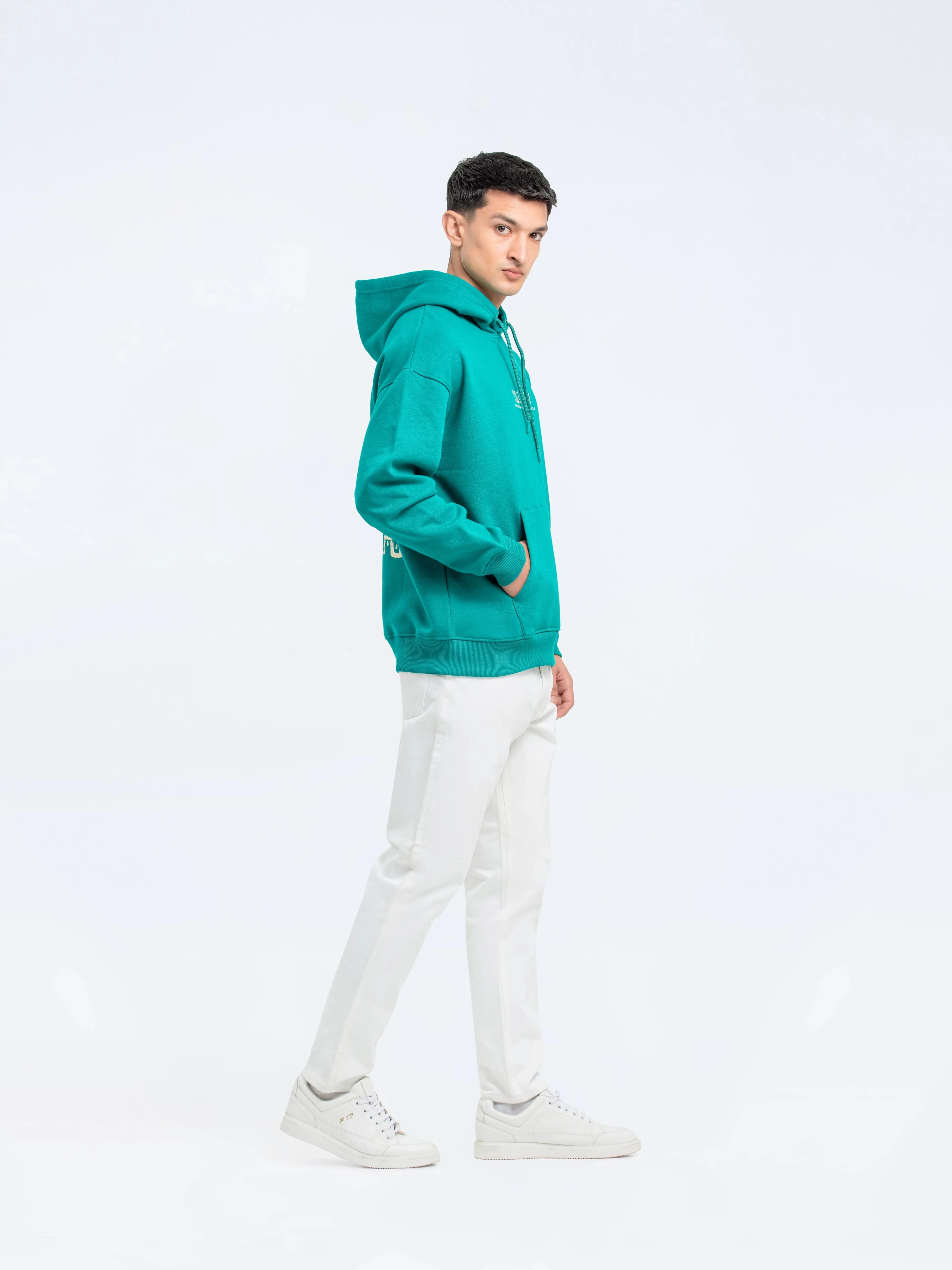 Printed Pullover Hoodie - FMTH24-030