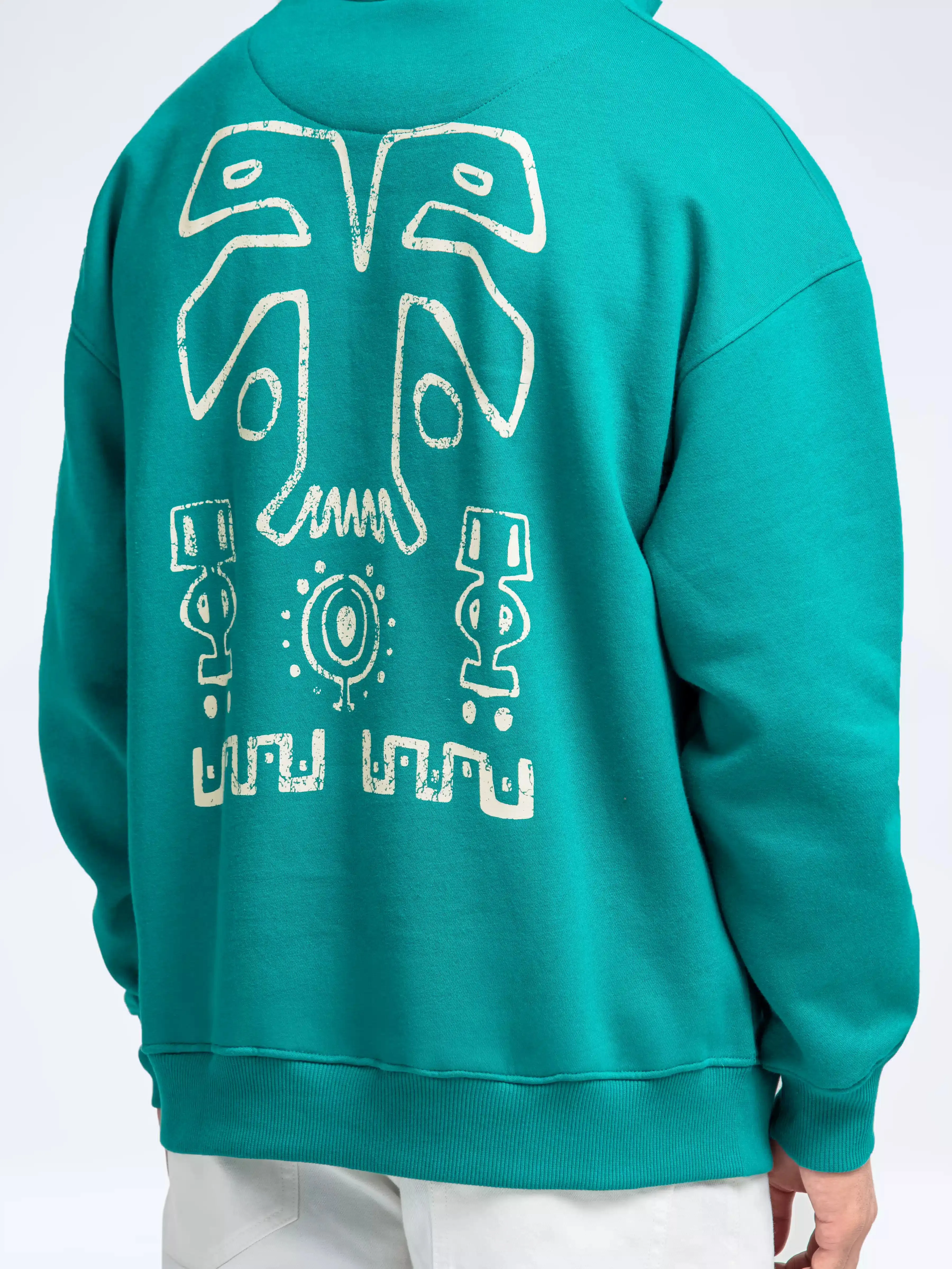 Printed Pullover Hoodie - FMTH24-030