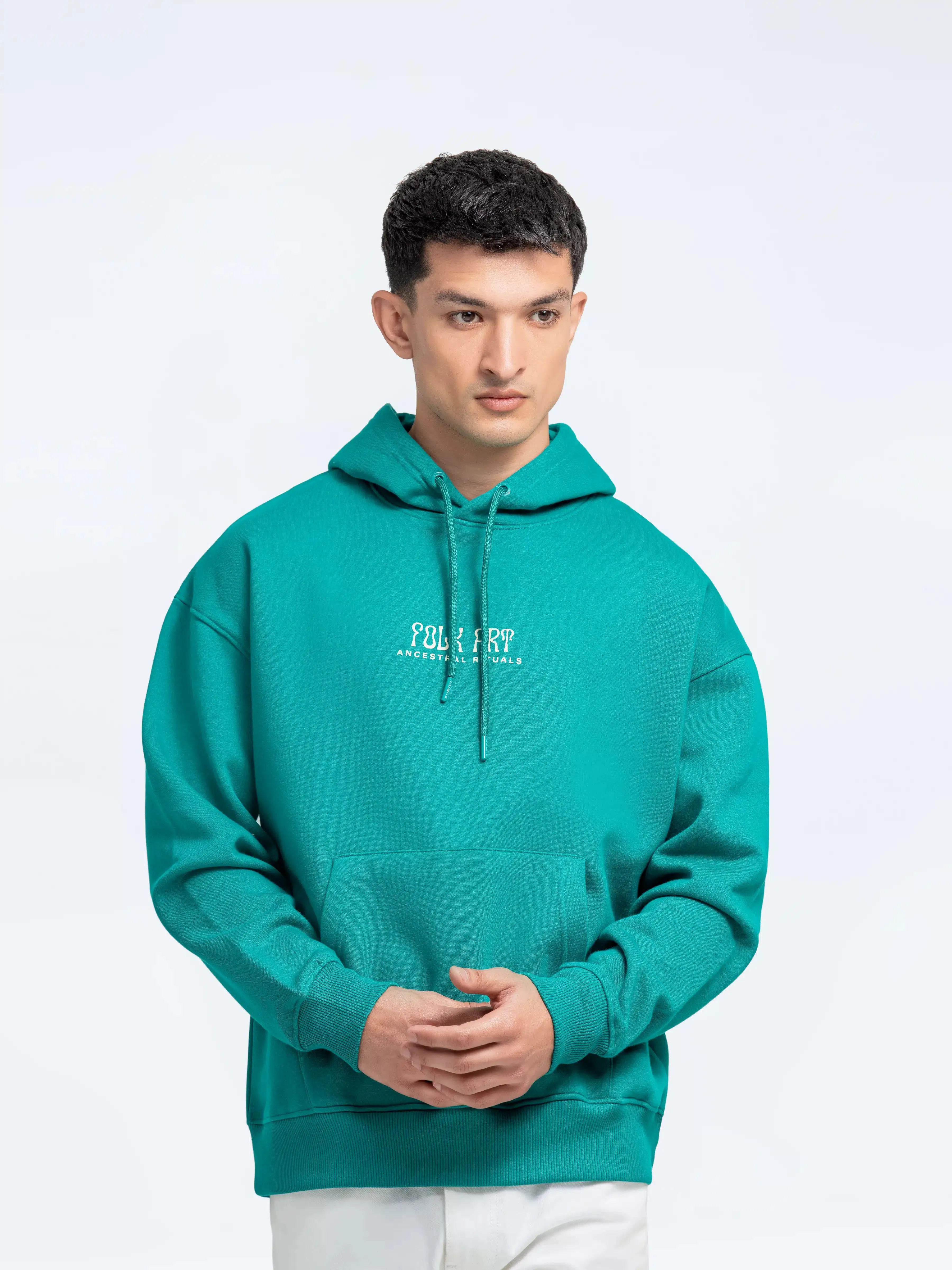 Printed Pullover Hoodie - FMTH24-030