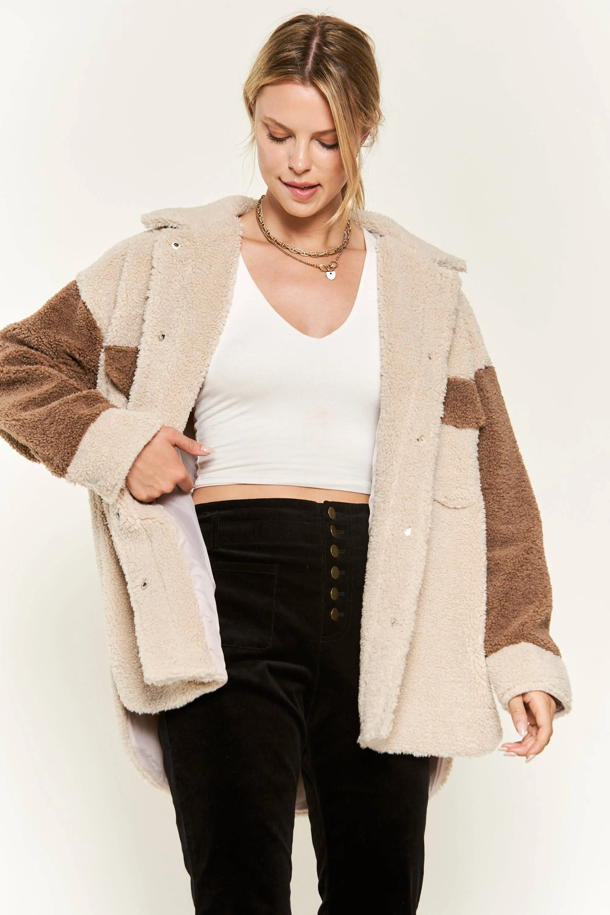 Rosalind Sherpa Shacket