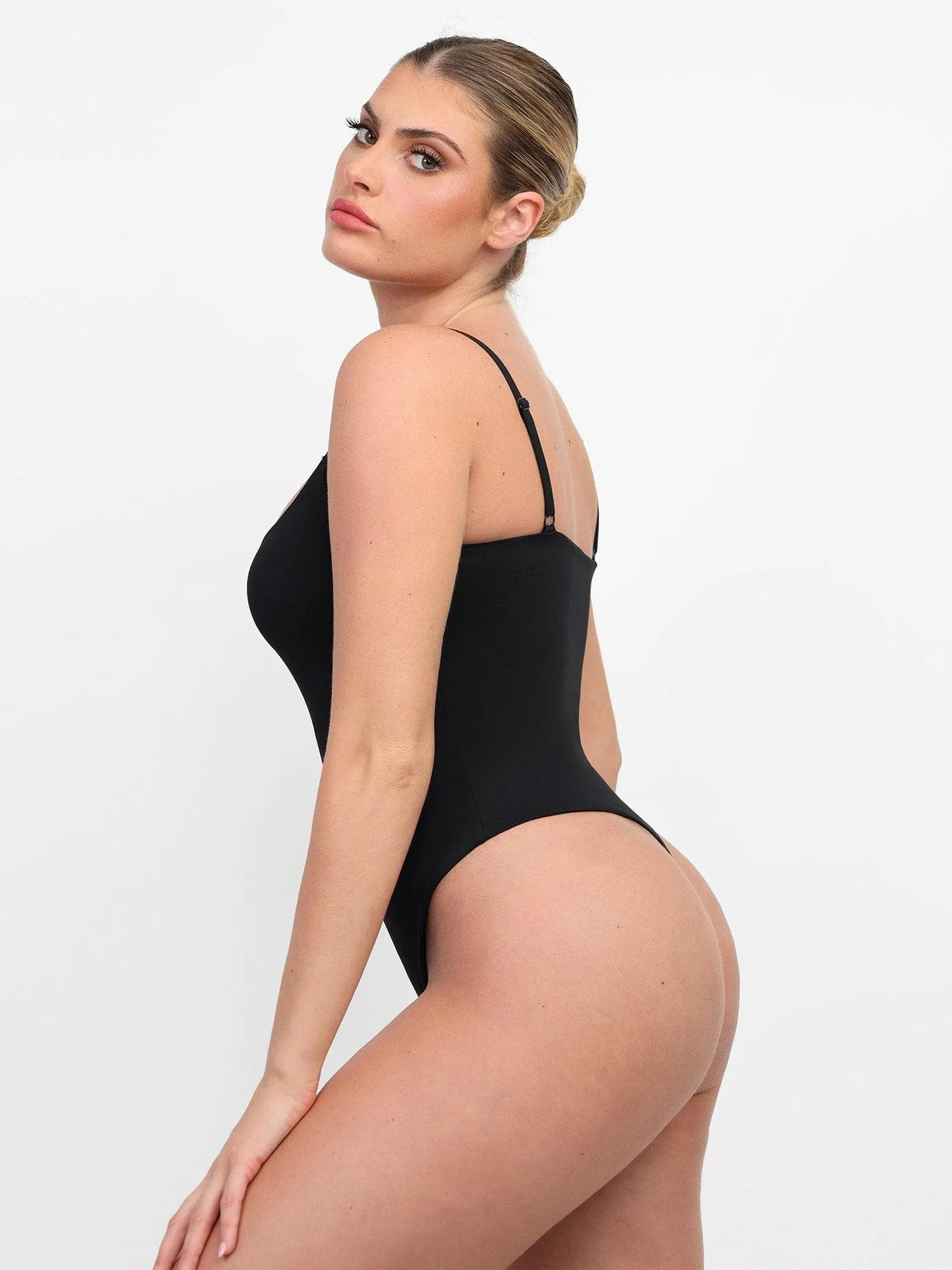 Shapewear Cloudsense Sculpting High-Cut Thong Cami Bodysuit