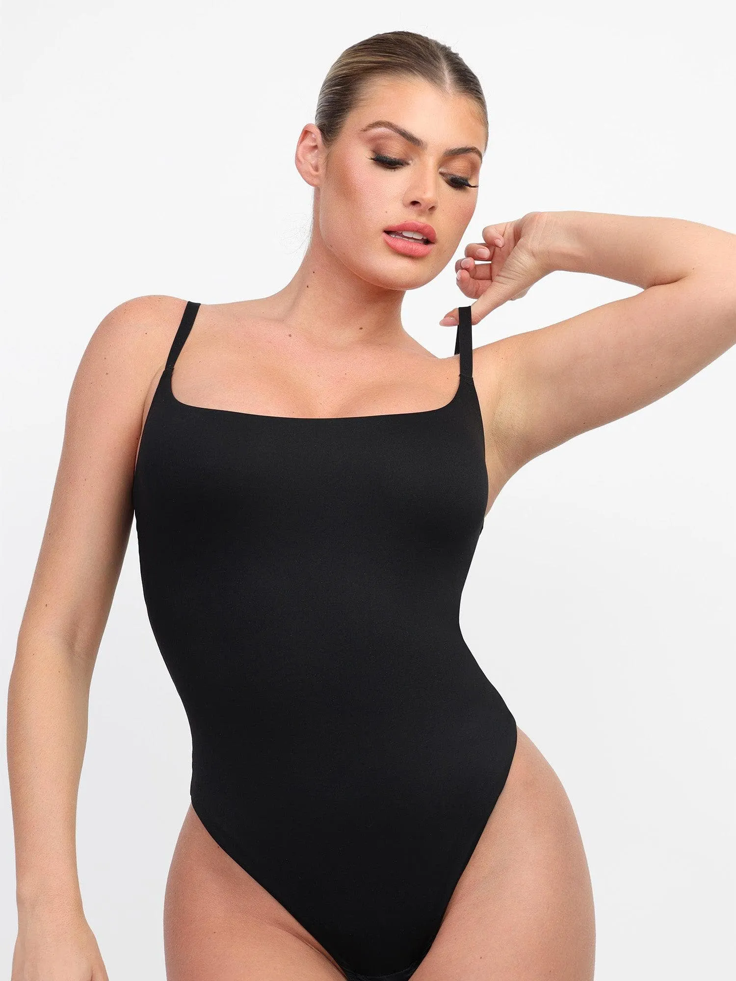 Shapewear Cloudsense Sculpting High-Cut Thong Cami Bodysuit
