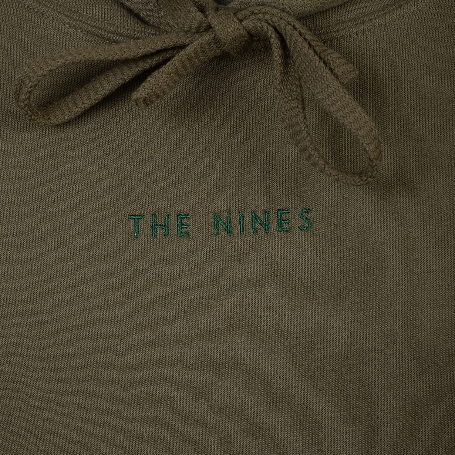 The Nines Essential - Unisex Sponge Fleece Pullover DTM Hoodie (Military Green)