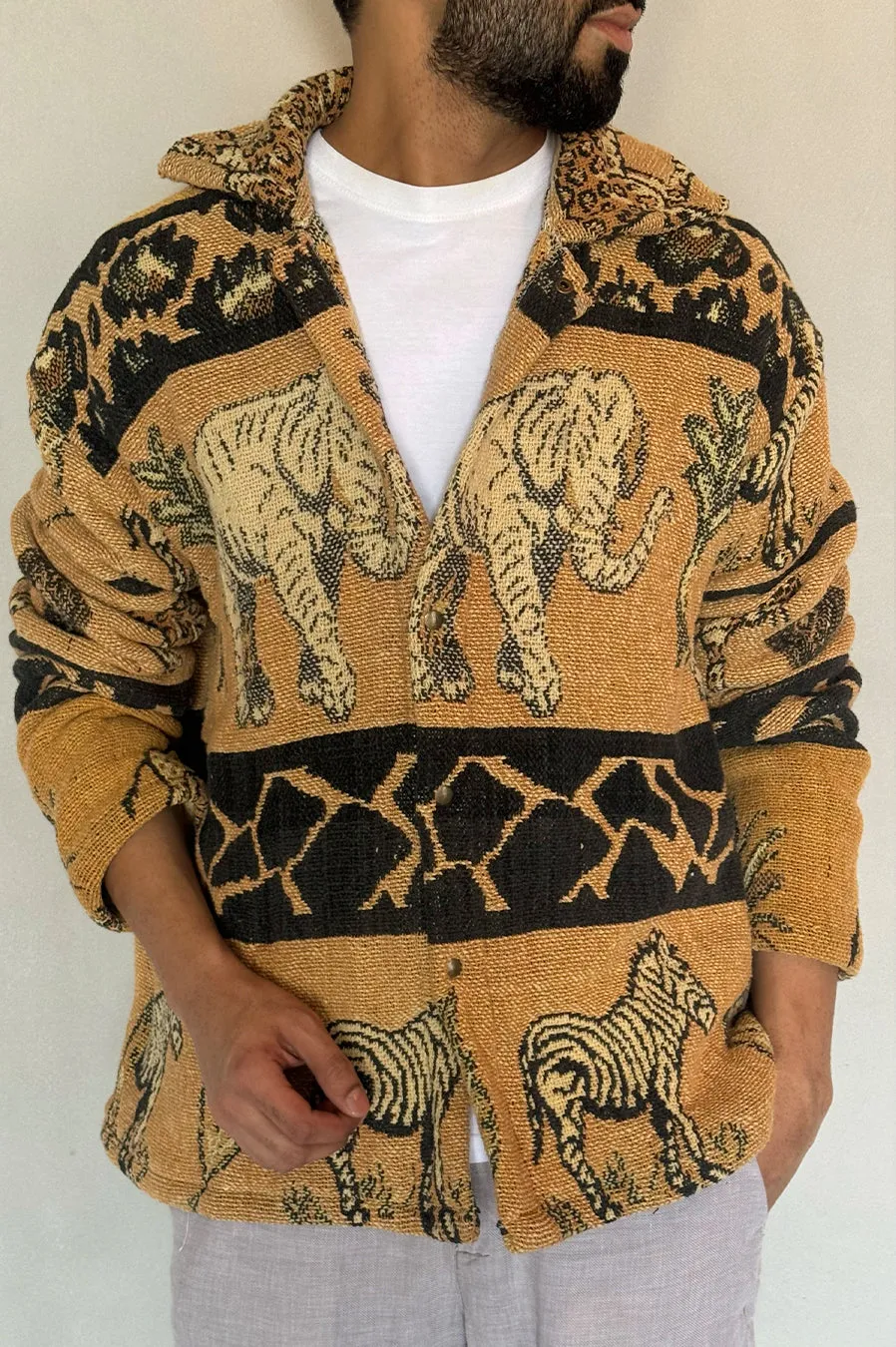 Vintage Tapestry Shacket #17