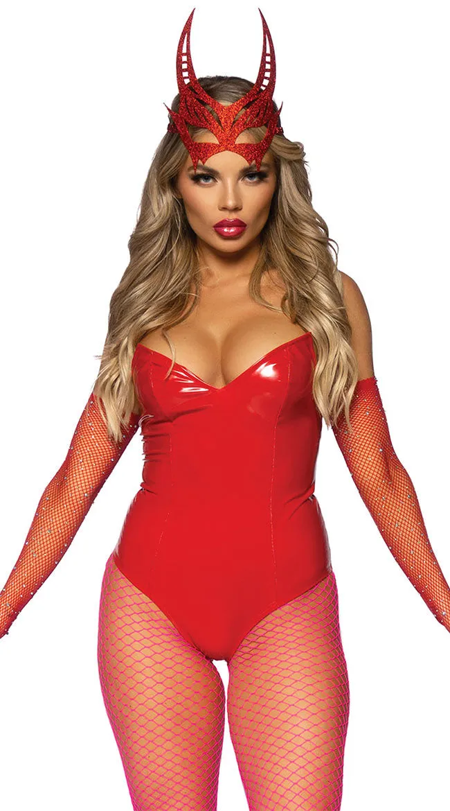 Vinyl Boned Bodysuit