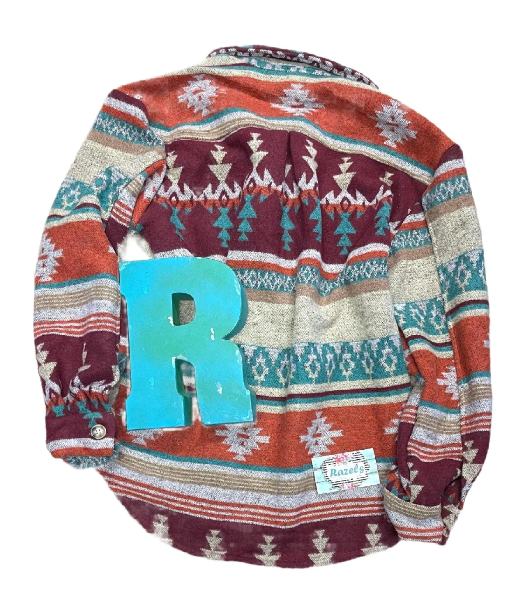 Women's size XL JACKET, Boho Shacket