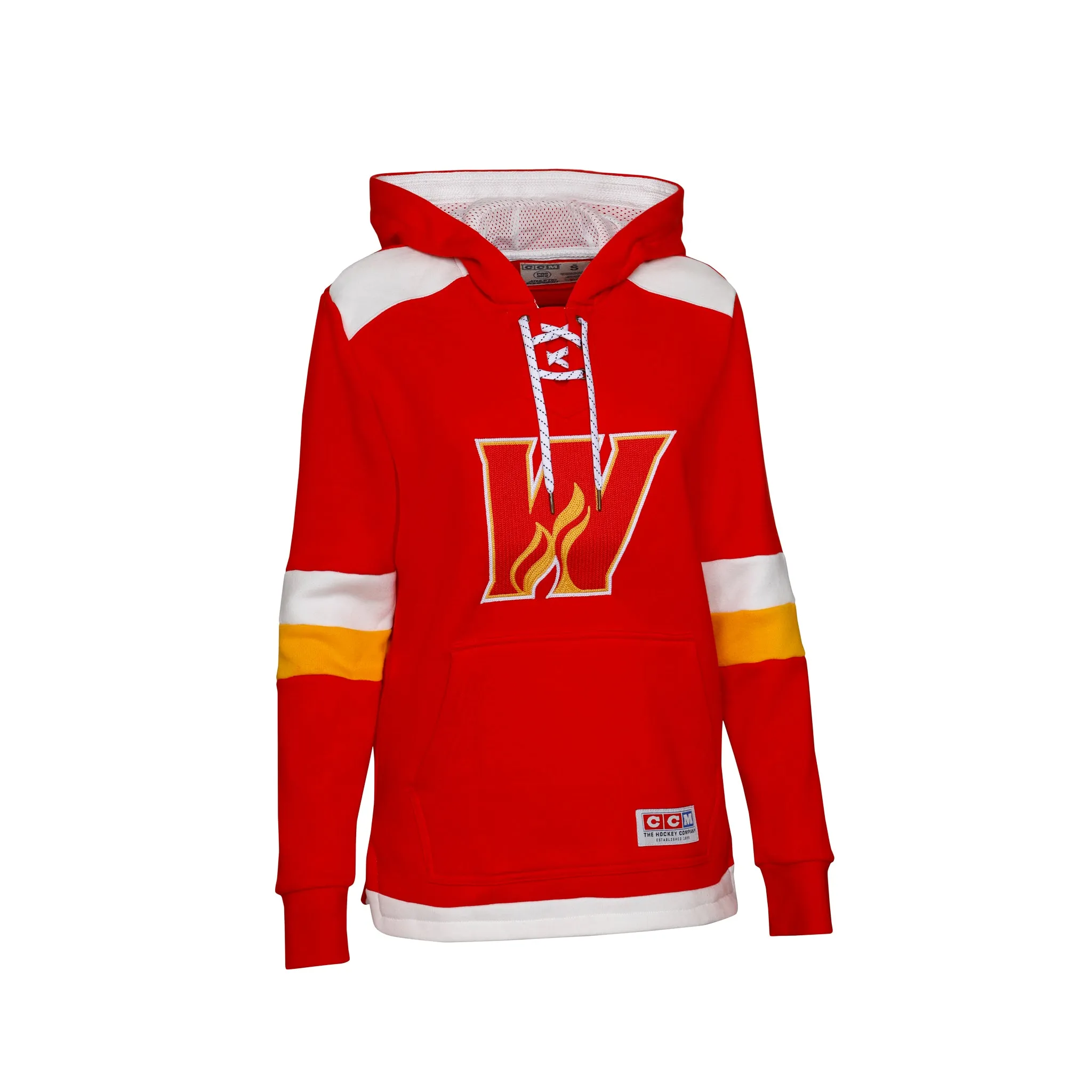 Wranglers Ladies CCM AHL Jersey Hoodie